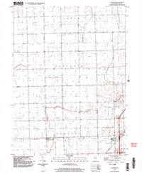 1998 Map of La Hogue, Iroquois County, IL — High-Res | Pastmaps
